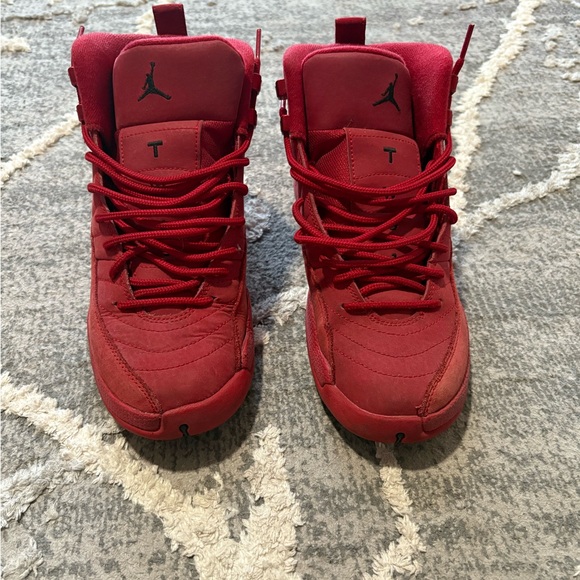 Kids Red Jordan Sneakers